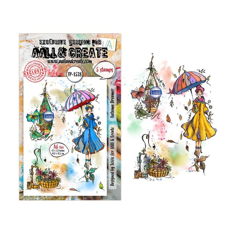 Tampon Clear - 1538 - Autumn Dreamer - AALL and Create 
