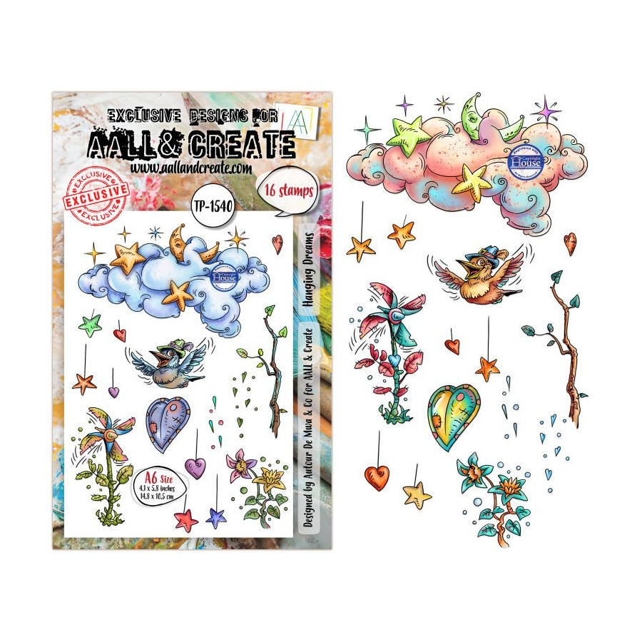 Tampon Clear - 1540 - Hanging Dreams - AALL and Create 