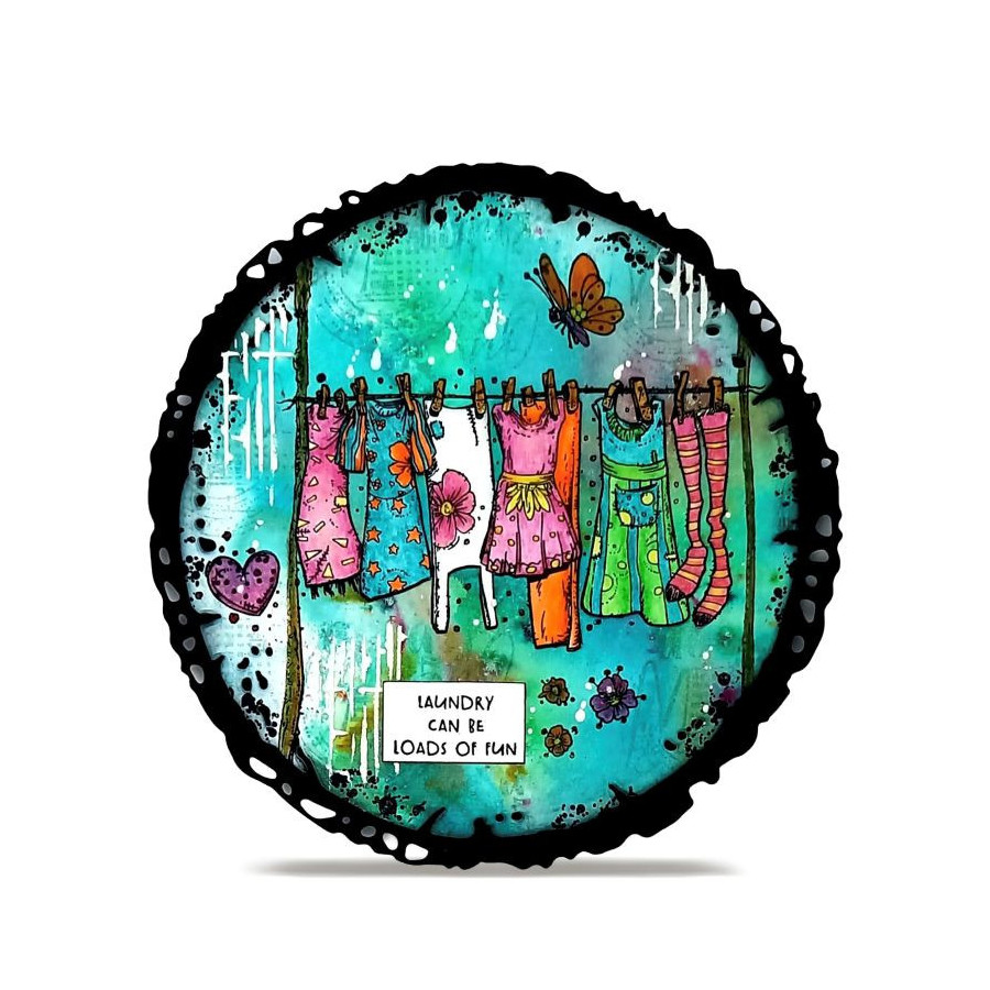 Tampon Clear - 1542 - Sunday Laundry - AALL and Create 