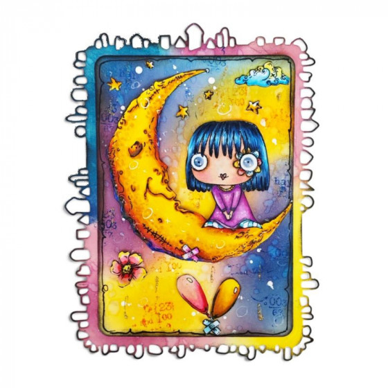 Tampon Clear - 1544 - Moon’s Playground - AALL and Create 