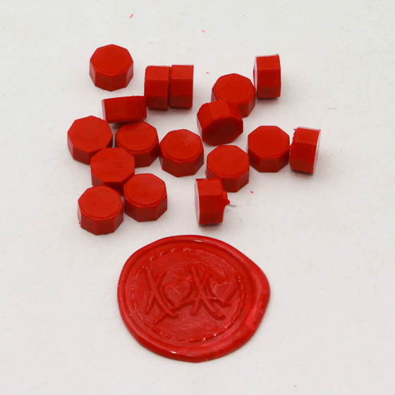 Beads of wax : Red - DIY and Cie