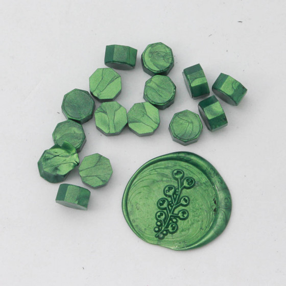 Beads of wax : Bottle green - DIY and Cie