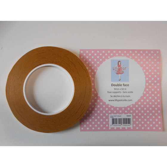 Roll double sided tape 0.35in - Lilly Pot Colle 
