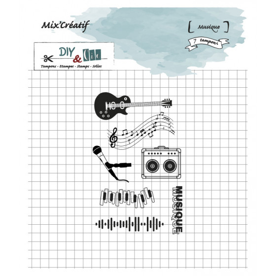 Clear stamps : Musique ! - DIY and Cie 